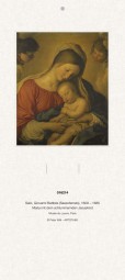 Rückwand zum Liturgischen Kalender - Maria mit dem Jesuskind