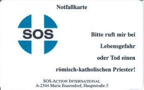 SOS-Priester Notfallkarte