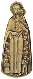 Schutzmantelmadonna (bronze)